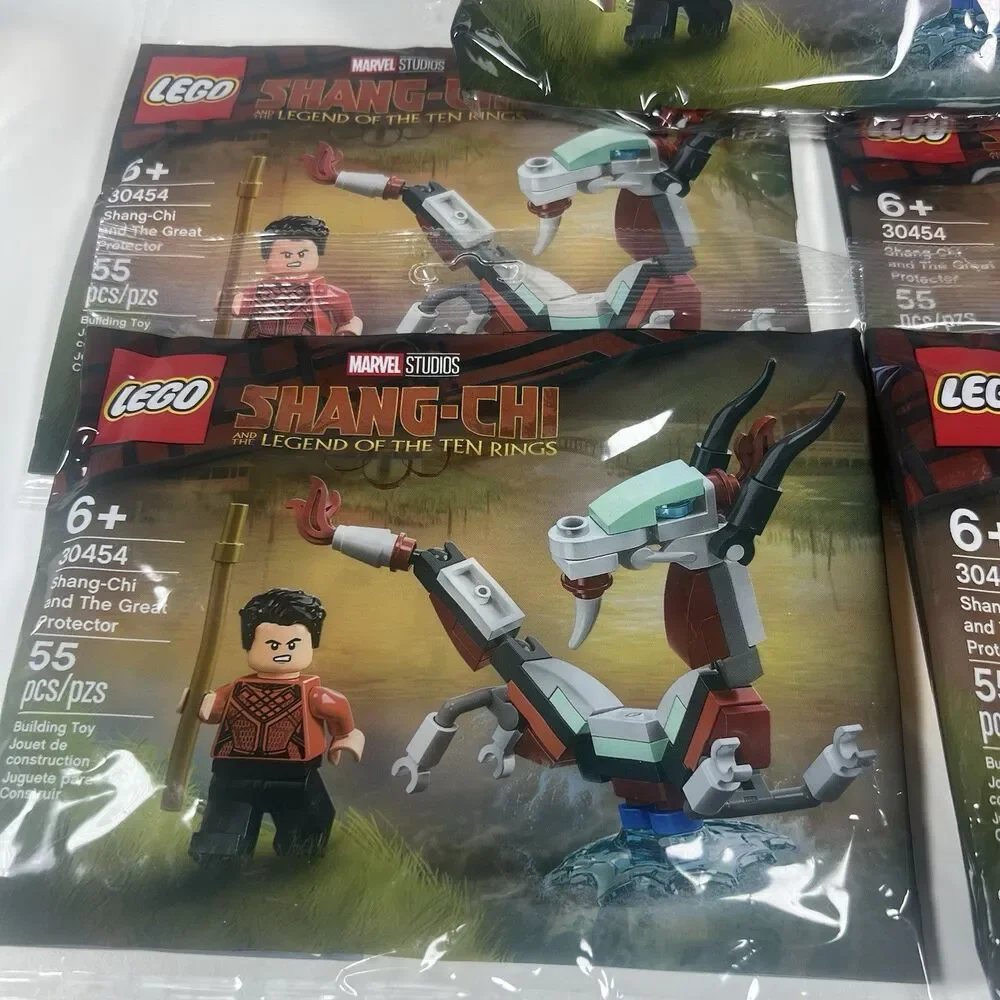 LEGO 30454 Marvel Super Heroes Shang-Chi and The Great Protector LOT Of 5 Bags